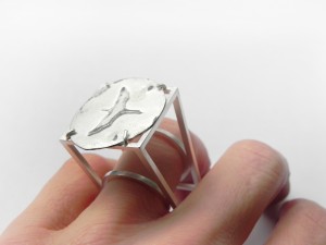 KRANICHE - Ring 935 Ag