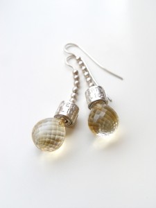 Mottodesign 935 Ag 7mm Citrin 15x13mm facettiert