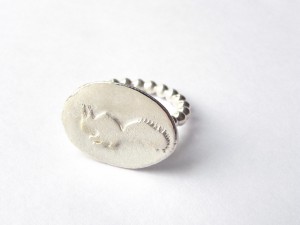 CASTED - EICHHÖRNCHEN Ring 925/935 Ag Kundenanfertigung