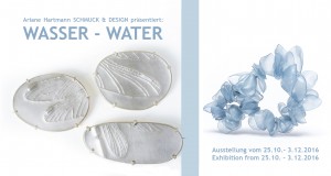 WASSER - WATER - Ausstellungseinladung bei Ariane Hartmann