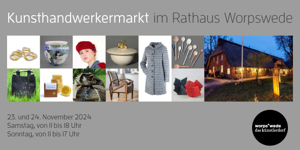 Kunsthandwerkermarkt im Rathaus Worpswede